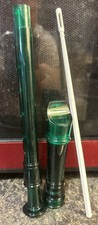 Soprano Recorder Baroque Fingering System 211214 MPI Classic Leather Bag