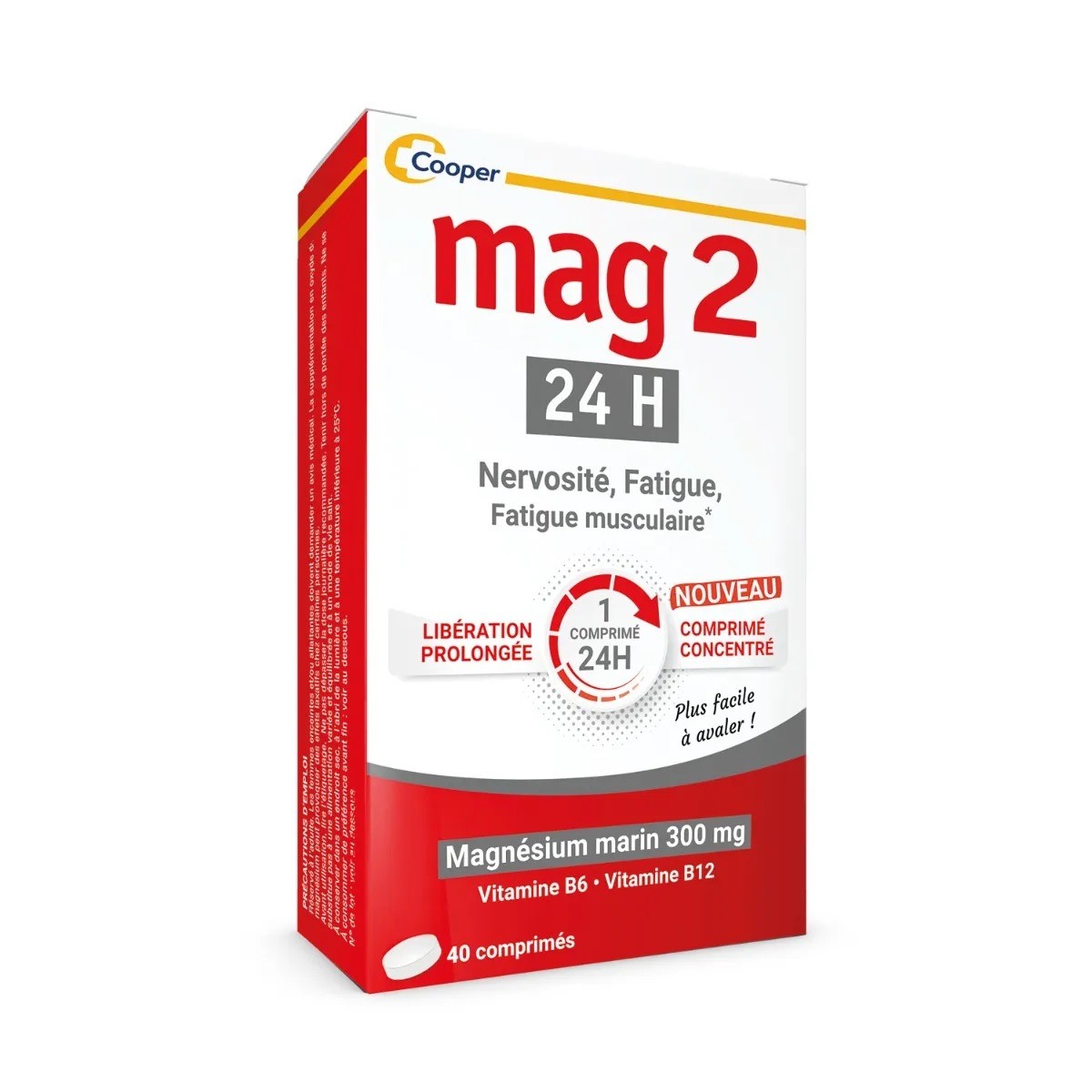 Magnésium Mag 2 contre le stress et la fatigue musculaire des actifs