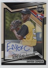 2022 Panini Elite Extra Edition Signatures Enyer Cepeda #174 Auto 1k9t