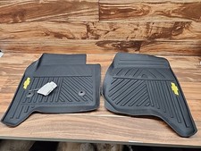 Genuine Gm 2015-2020 Chevrolet All Weather Floor Mat Set Front Gold Bowtie Genuine Gm 2015-2020 Chevrolet All Weather Floor Mat Set Front Gold Bowtie