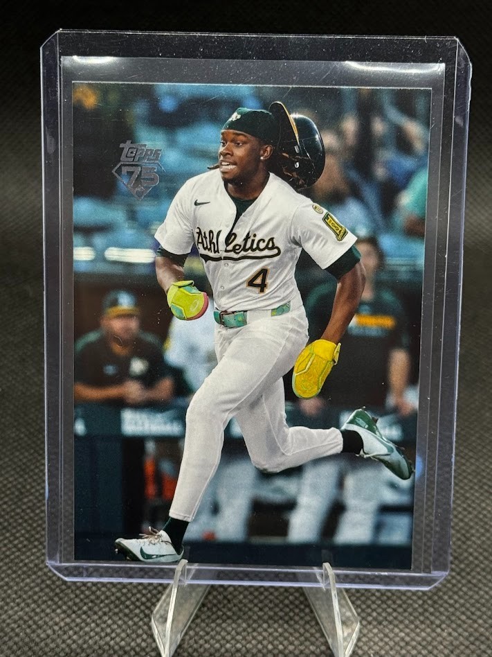 2026 Topps Series 1 Lawrence Butler True Photo #324 Athletics Short Print SP