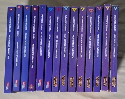 Neon Genesis Evangelion Band 1-14 komplett Carlsen Manga