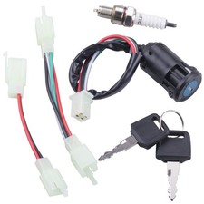 4 Pin Ignition Key Switch 4 Wire for 50cc 70cc 90cc 110cc 125cc Quad ATV Dirt...