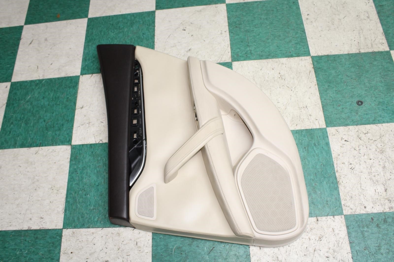14-17 Ghibli Cream Rear Passenger Right RR Interior Door Trim Panel Factory OEM