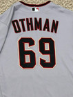 OTHMAN SIZE 44 #69 2022 ARIZONA DIAMONDBACKS ROAD GAME JERSEY ISSUED MLB — photo 2