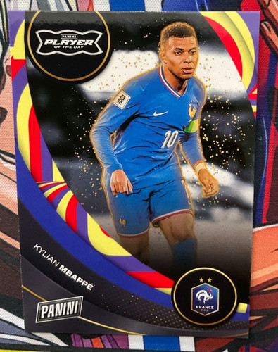 2026 Panini Player of the Day Soccer #2 Kylian Mbappe Rainbow (FL)