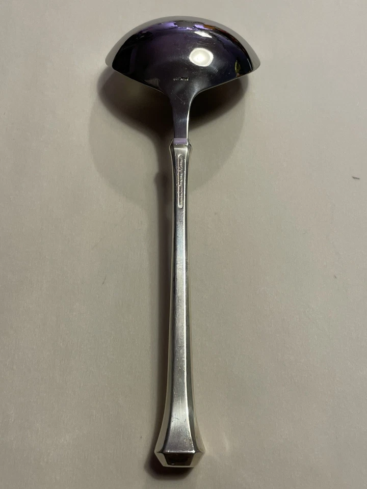 Набор сервировочных приборов Reed & Barton из 5 предметов с ручкой из чистого серебра - Изображение 4 из 4