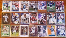 Peyton Manning NFL Football Card Lot of 40 Cards Colts No Duplicates