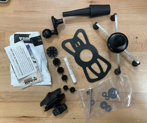 Ram Mount X-Grip Kit and Fork Stem READ DESCRIPTION- RAM-B-176-A-UN10U - LARGE