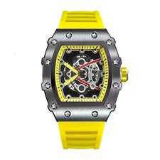 A Sleek and Modern Men’s Watch Designed to Stand Out Featuring A Bold dial .