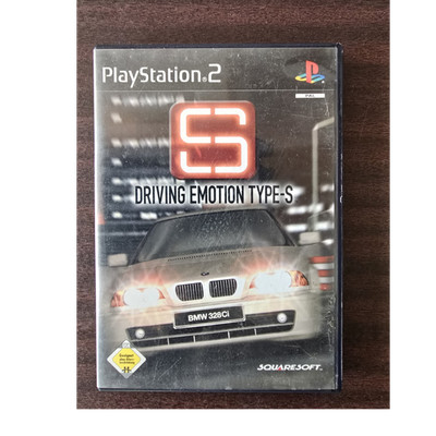 SquareSoft Driving Emotion Type-S   Sony PlayStation 2 PS2 Spiel, PAL Rennen