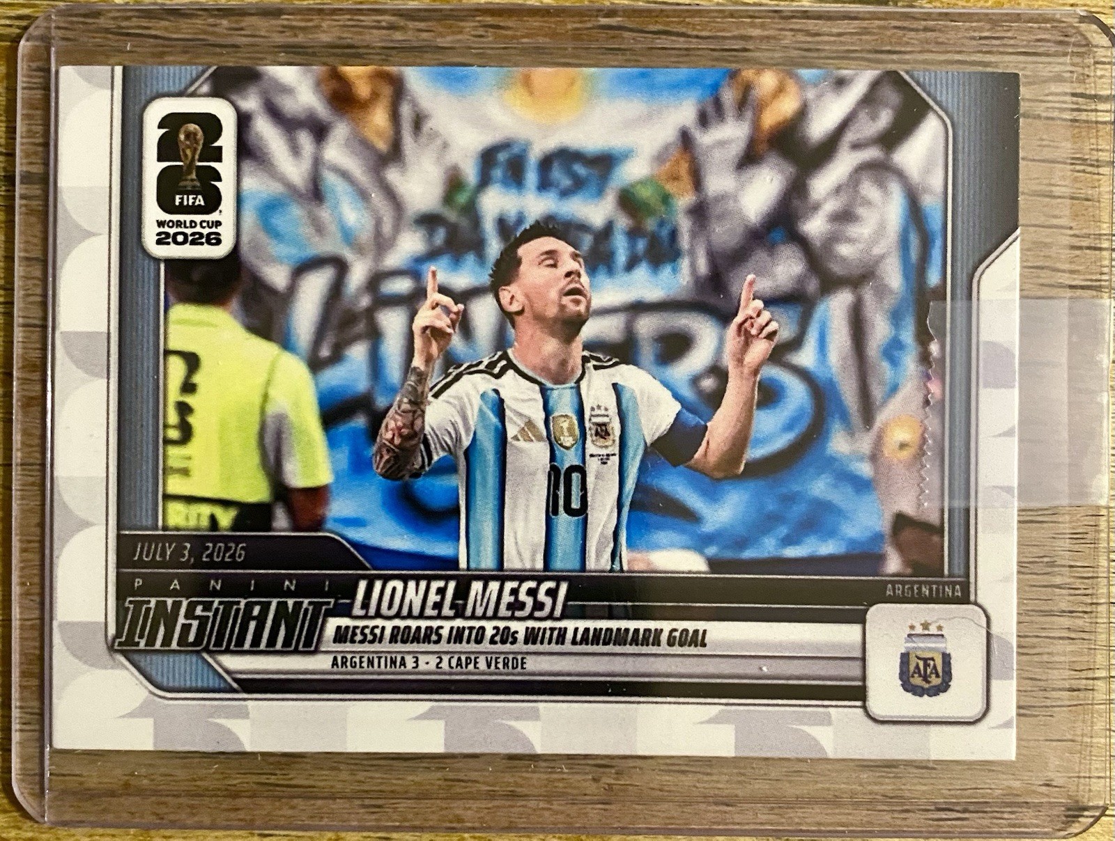 2026 Panini Instant FIFA World Cup #196 Lionel Messi Argentina PR: 20127