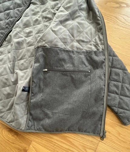 Southern Marsh Jacket Mens Ex Large  Brown Quilted Full Zip Plaid Lined Outdoor image 6