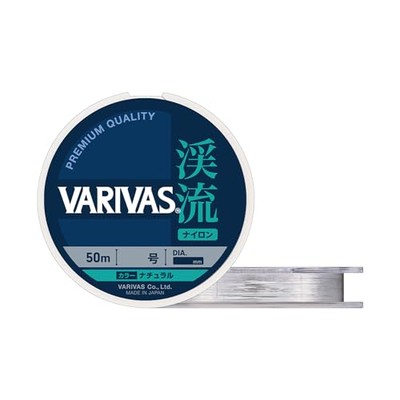 VARIVAS VARIVAS Stream Nylon 50m Natural 0.4NEW