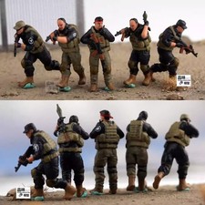 1/72 Iraq Mosul Special Police 5 soldiers model