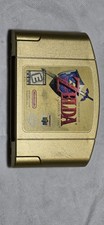 The Legend of Zelda Ocarina of Time Gold Cartridge N64 Tested Authentic