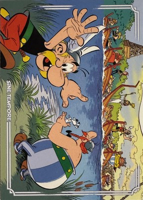 Panini ASTERIX SINE TEMPORE TREASURE BOX Max! Karte #111
