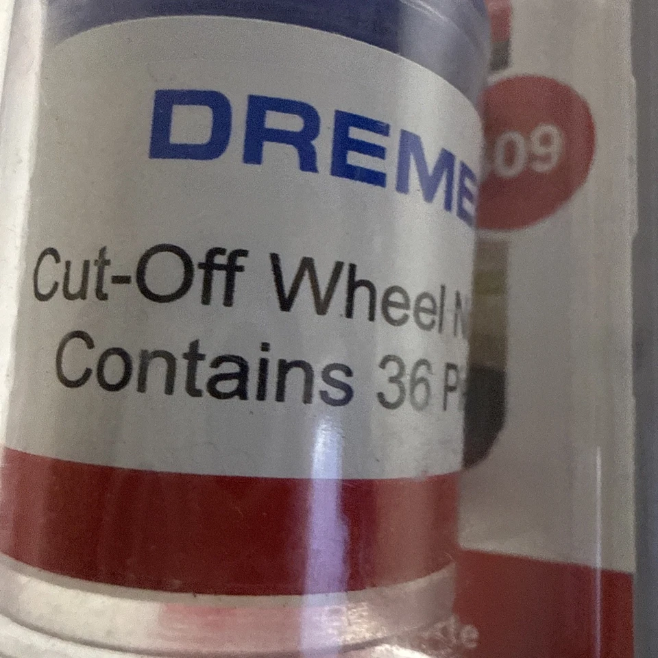 10 paquetes de ruedas de corte Dremel #409 - 36 piezas cada una, discos de corte de herramientas giratorias Foto 2 de 4