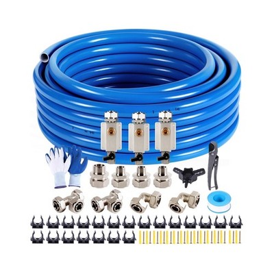 Shop Air line kit 3/4''×100'&200'&300' HDPE-Aluminum-HDPE Air Tubing Compres