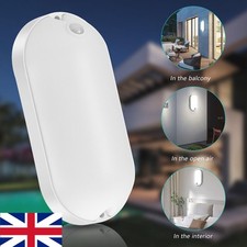 16W LED MOTION PIR Sensor Lights Outdoor Garden Security Wall Light Path Lamp UK