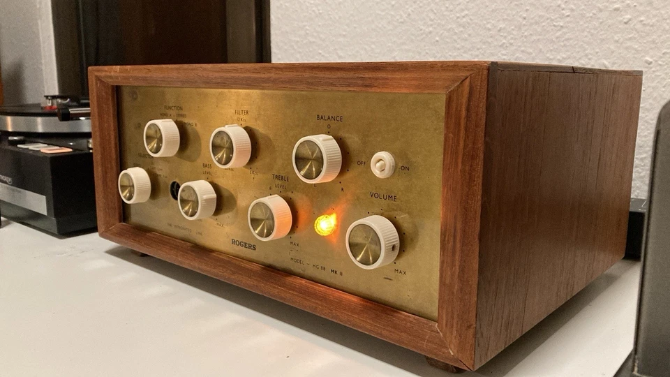 Rogers Röhrenverstärker HG 88 Mk 2 sehr guter Zustand - Bild 3 von 4
