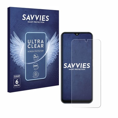 6x Folie für ZTE Blade V2020 Smart Schutzfolie Displayschutz Display Klar
