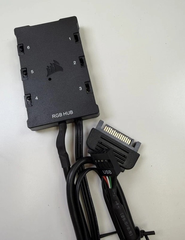 Corsair iCUE Lighting Node PRO RGB Lighting Controller - with USB cable