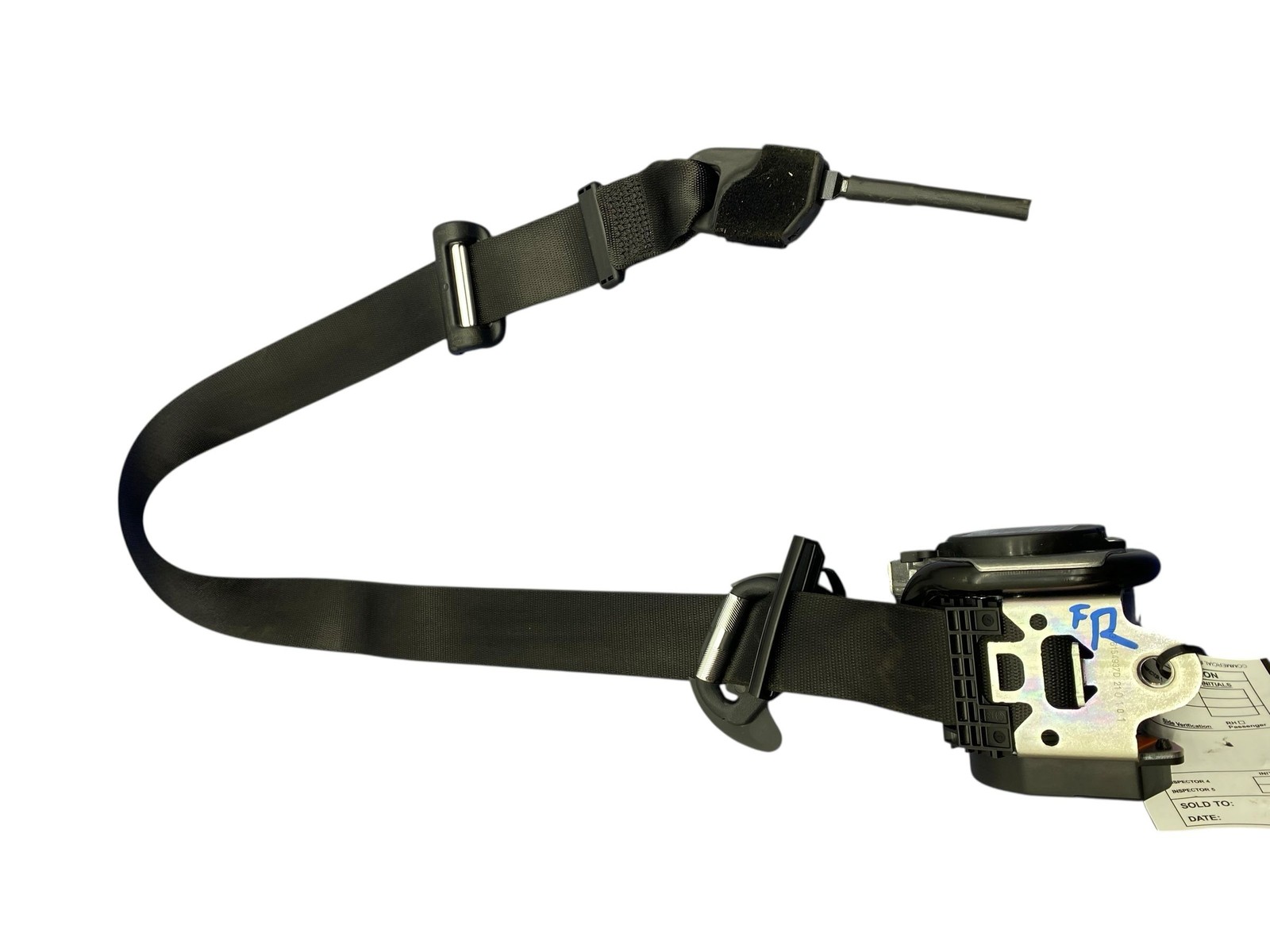 2021 MASERATI LEVANTE M161 FRONT RIGHT PASSENGER SIDE SEAT BELT RETRACTOR |BLACK
