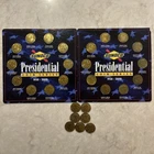 VINTAGE SUNOCO PRESIDENTIAL COIN SERIES 1950-2000 (Lot Of 2) Plus 7 Extra Coins
