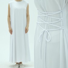 Women Muslim Abaya Long Maxi Dress Turkey Kaftan Sleeveless Robes Islamic Gown