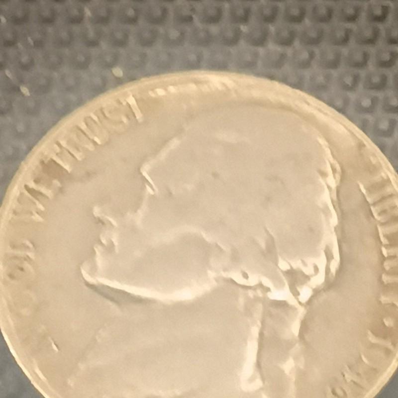 1940-P Jefferson Nickel 5C (Monticello Reverse) Philadelphia Double Monticello