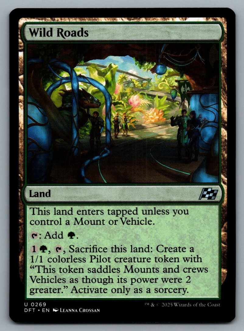 Wild Roads #269 Aetherdrift Magic: The Gathering MTG - NM