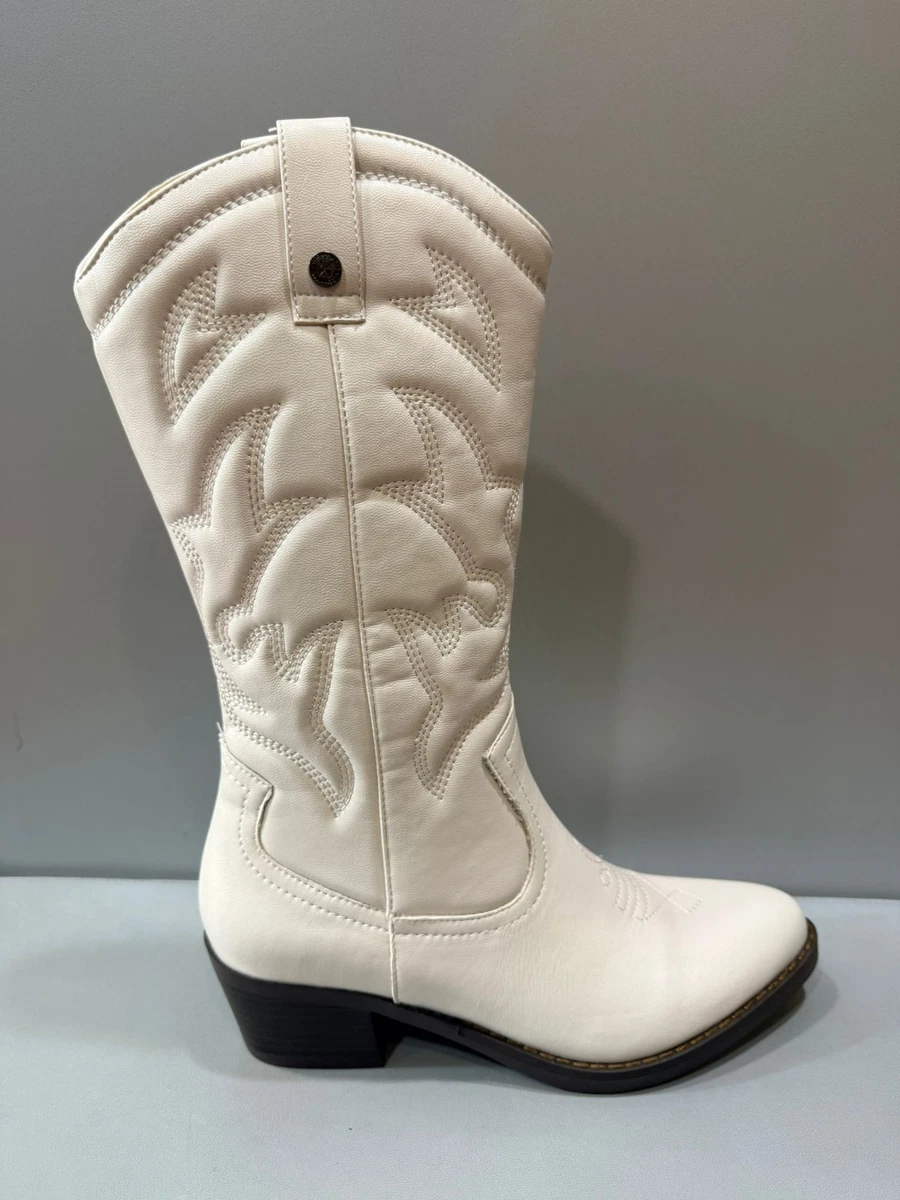 Stivaletto da donna con elastici in pelle marrone tacco 7