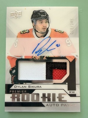 2018-19 Upper Deck Premier #AR-DS Dylan Sikura RPA Auto Patch /249  