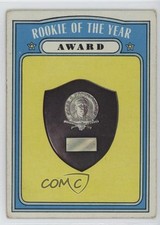 1972 Topps Rookie of the Year Award #625 1i8