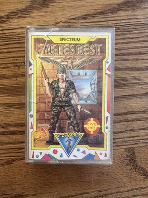 Eagles Nest - Spectrum C64/Atari ST Vintage Cassette Tape Game Player Software