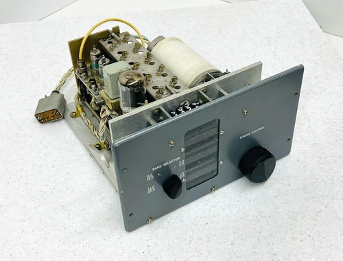 B&W Barker & Williamson T-368 URT Military Transmitter Radio Exciter Tunning!! 1A