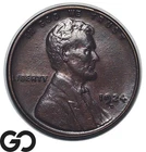 1924-D Lincoln Cent Wheat Penny Key Date Choice Unc+ Better Date Denver Mint