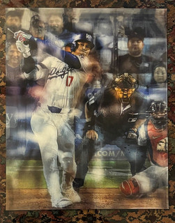 Shohei Ohtani 16 x 20 Lithograph Real Signature by John Hanley (artist)