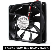 1PCS NMB-MAT 4710KL-05W-B39 DC24V 0.20A 3-wire cooling fan 120 120 25MM