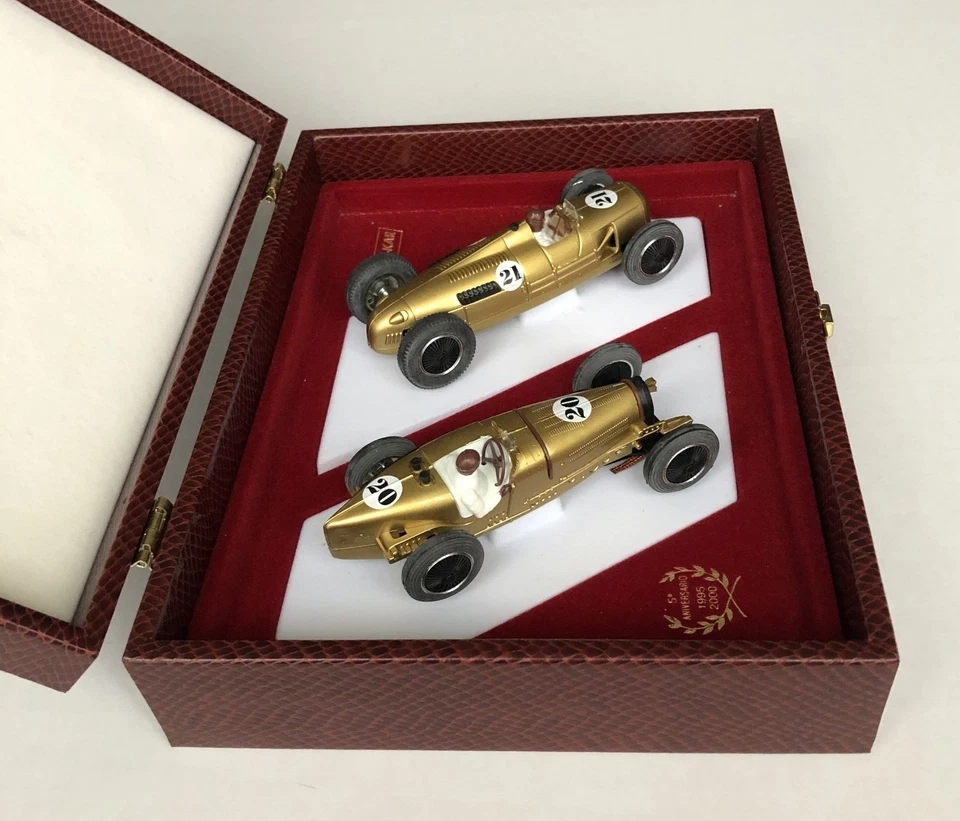 Juego Bugatti Tipo 59 Oro Kar Rosa y Auto Union - Imagen 4 de 4