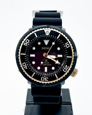 SEIKO Prospex SCUBA SBDN028J Solar Black 200M Made in Japan
