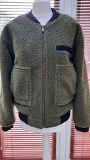 J.o.a. Los Angeles Khaki Green Bomber Jacket