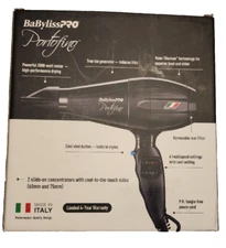 Nano Titanium Italian Performance Hair Dryer - Professional Quality 2000 Watt Bl