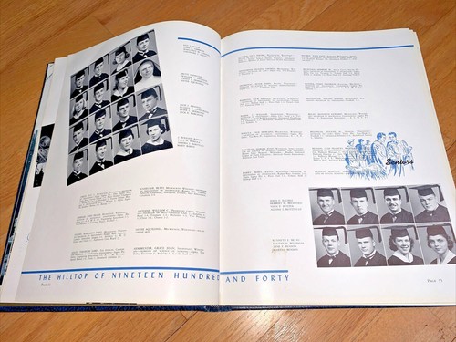 1940 MARQUETTE UNIVERSITY YEARBOOK, THE HILLTOP 328 Pages - No Signatures - Bild 5 von 12