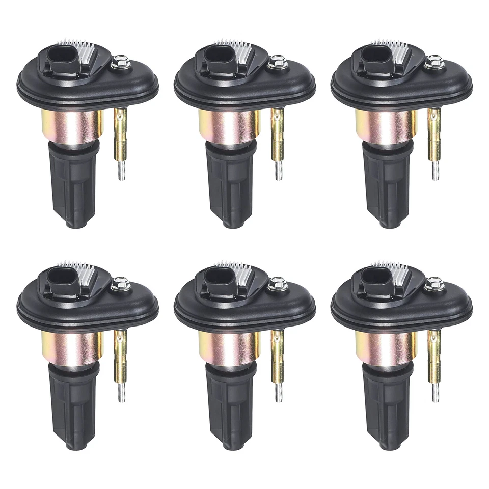 6x Ignition Coils for 2007-2008 Isuzu I-370 I-290 / 2002-2004 Oldsmobile Bravada - Image 2 of 4
