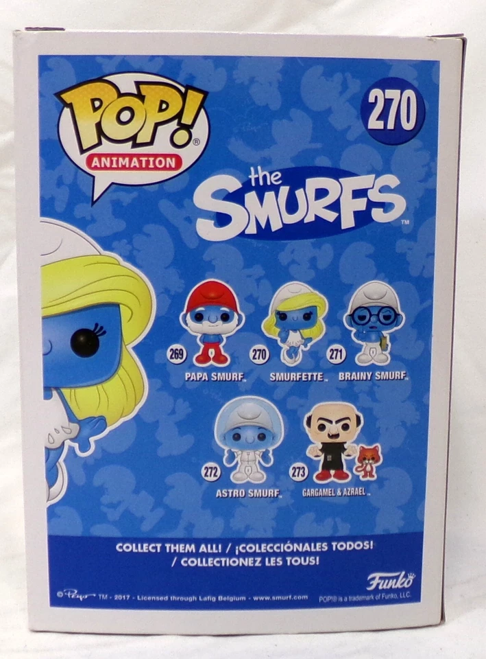 Funko Pop! Animación los Pitufos 270 Pitufina Figura Vinilo Nuevo - Imagen 3 de 4