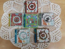 Stampin Up! CAT & DOG STICKY NOTEBOOK With Mini Pen