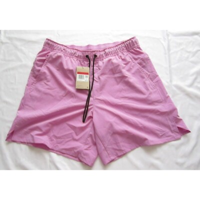 New W/ Tag Mole Standard Fit 7'' Length Pink Shorts Sz L (DV9340-532) NW140