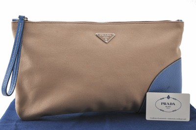 prada pochette beige
